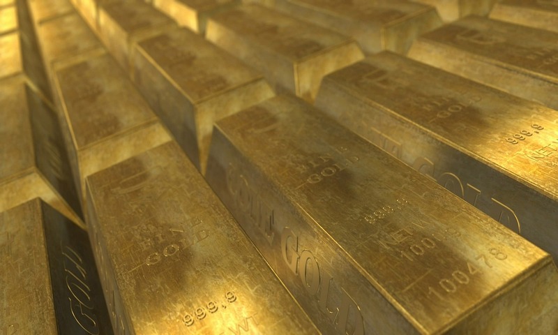 Barras de ouro